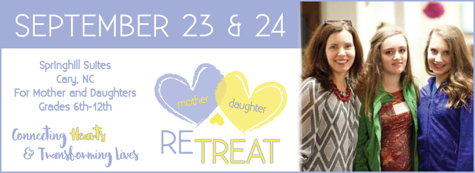 Mother-Daughter Retreat web banner