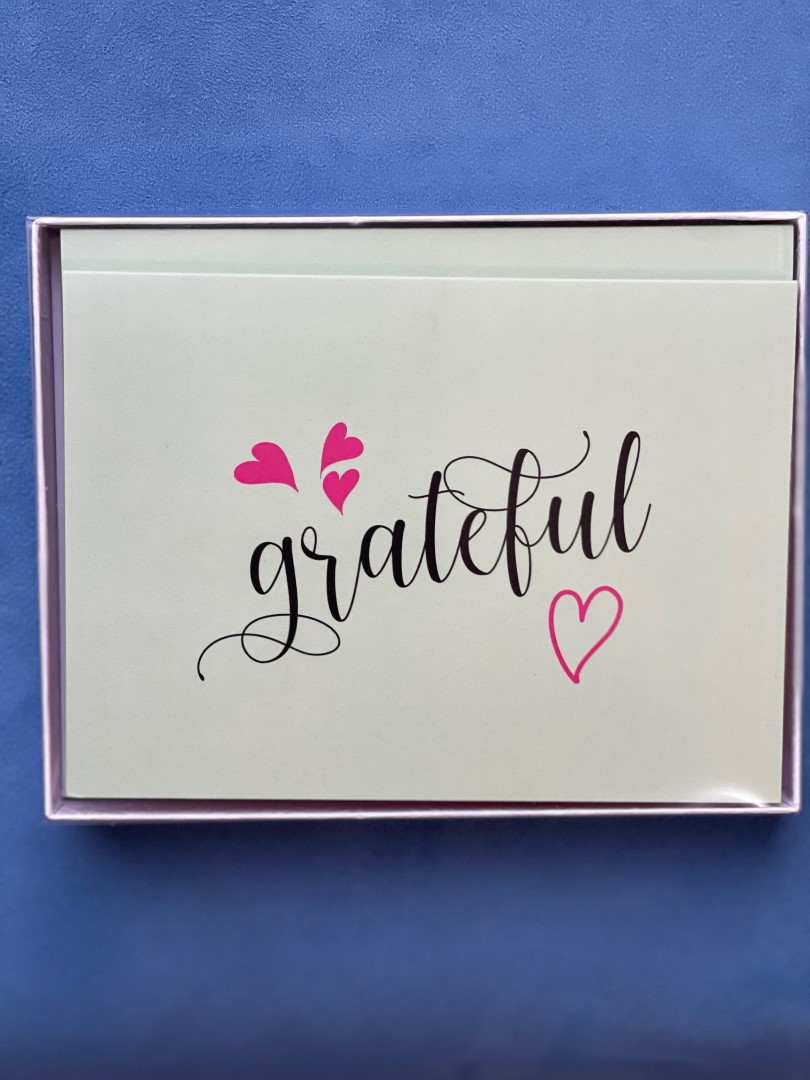 Grateful notecards